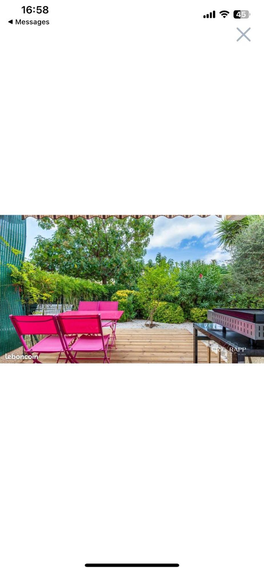 Beau T2 Avec Jardin Frejus Plage Exteriör bild